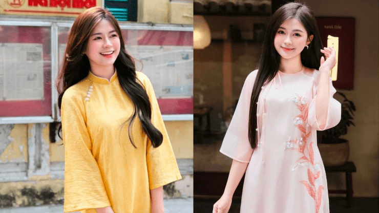 Nữ sinh Thanh Diễm sở hữu gương mặt sáng và khả năng ứng biến thông minh