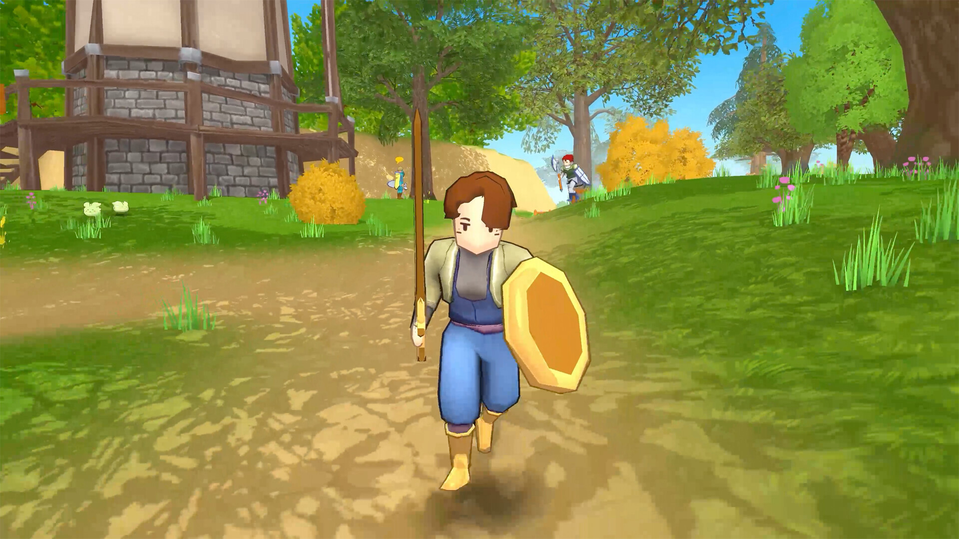 Giao diện trò chơi MMORPG Eterspire trên nền tảng Steam.