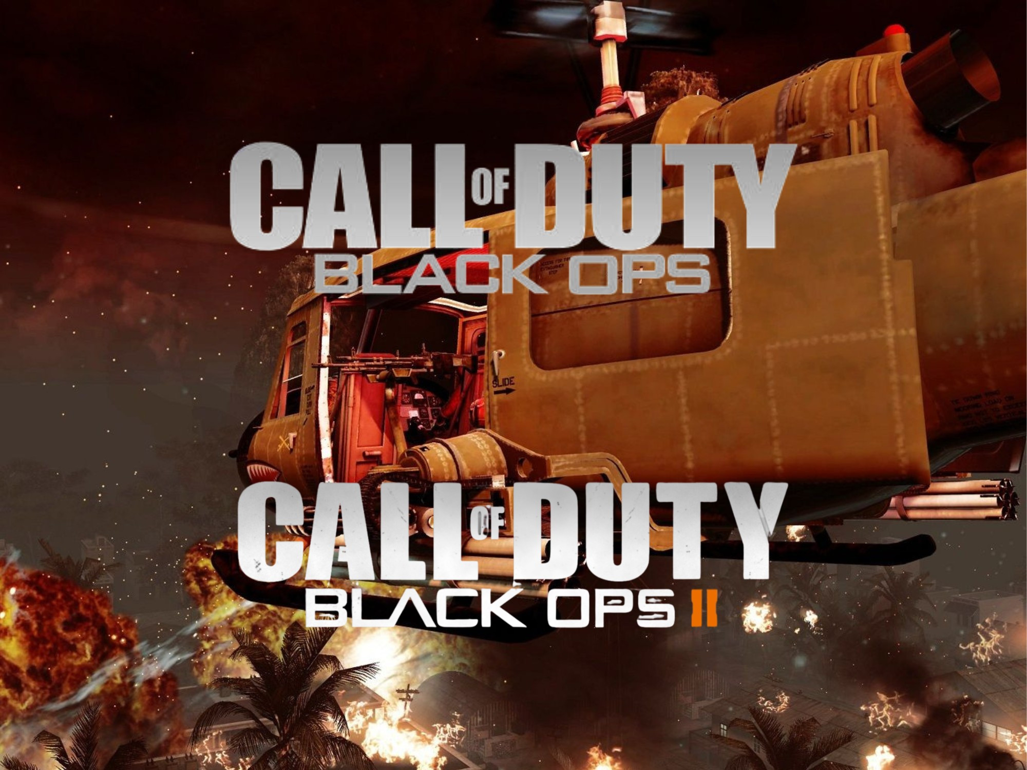 Banner giới thiệu Call of Duty: Black Ops và Black Ops 2 trên hệ máy PS5