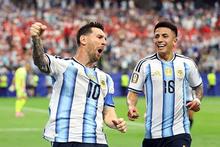 Messi đã có bàn thắng thứ 5 ở World Cup năm nay, và bàn thắng thứ 18 ở mọi kỳ World Cup