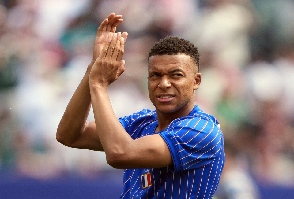 Kylian Mbappe chính thức đạt cột mốc 100 trận cho đội tuyển Pháp ở tuổi 27