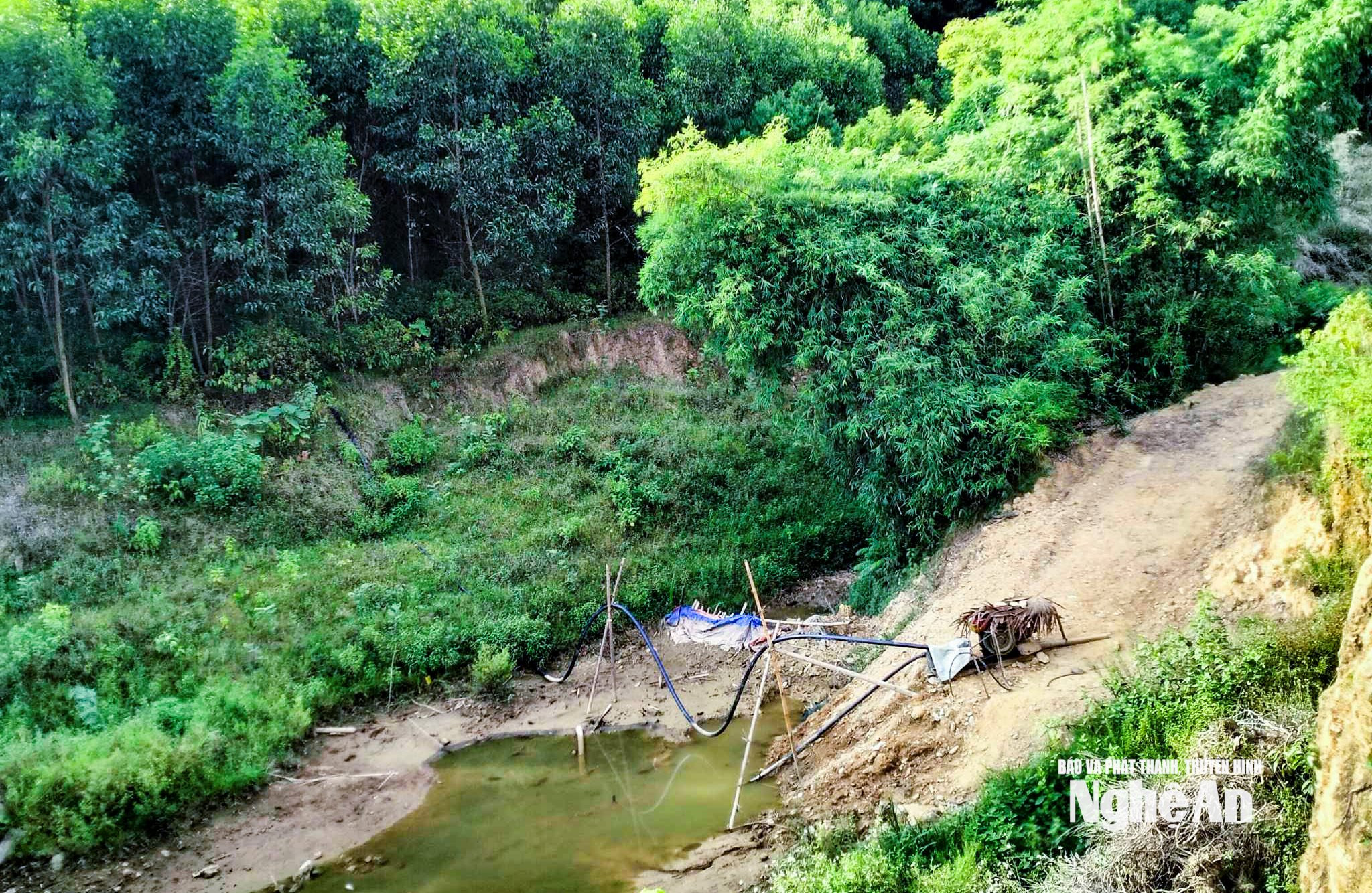 không đủ nước tưới