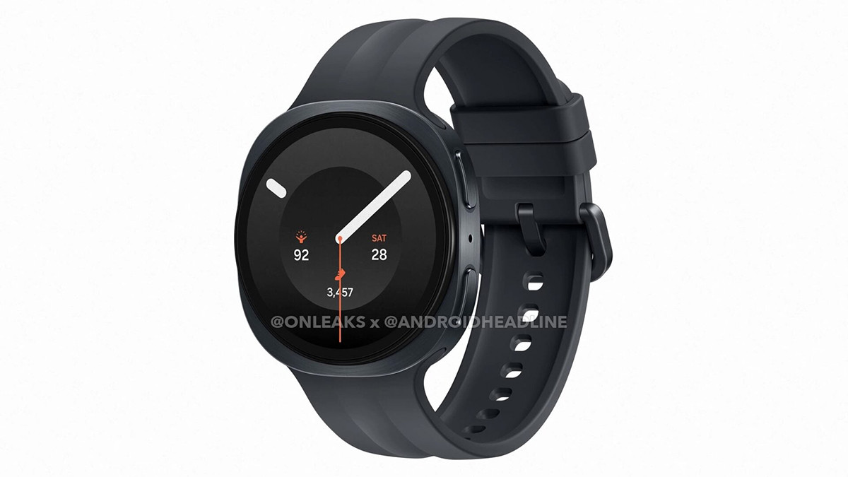 Thiết kế khung viền bo cong của Galaxy Watch9