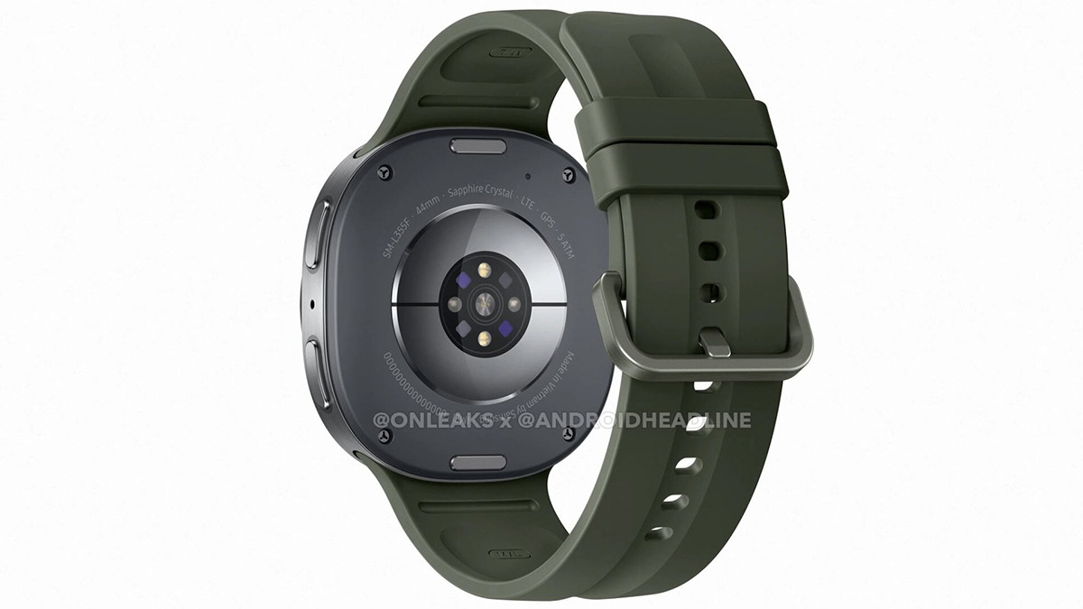 Mặt đồng hồ tròn đặc trưng của dòng Galaxy Watch
