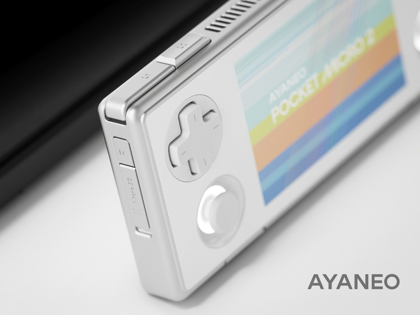 Cận cảnh hai phiên bản màu sắc của máy chơi game Ayaneo Pocket Micro 2