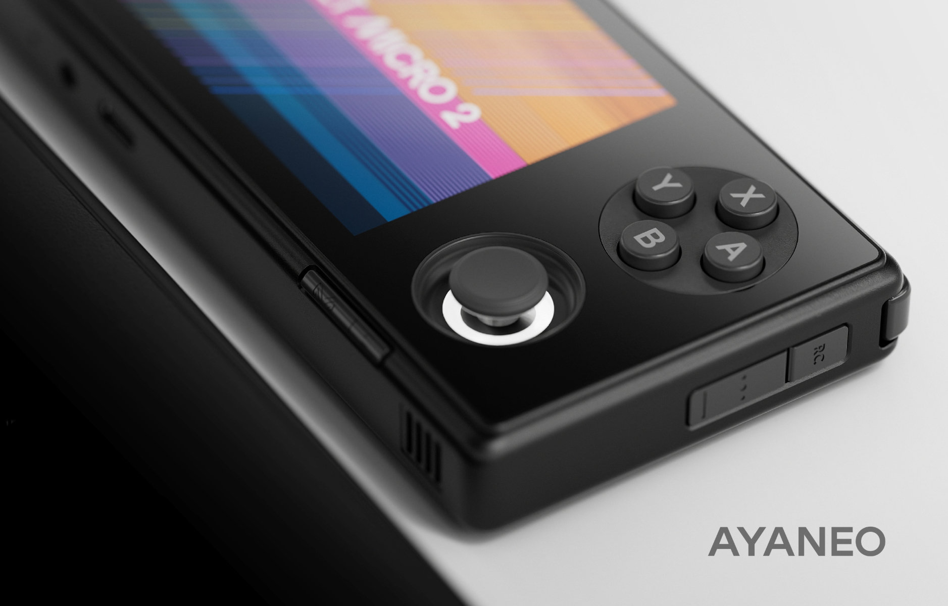 Bố cục mặt trước và các nút bấm của Pocket Micro 2