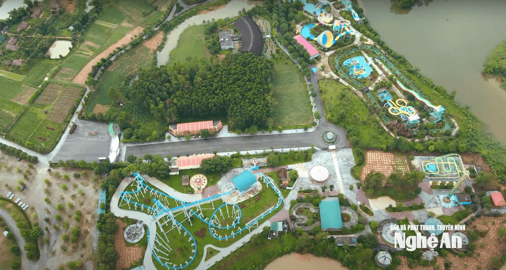 Một góc của xã Hùng Châu. Ảnh tư liệu Thu Hương