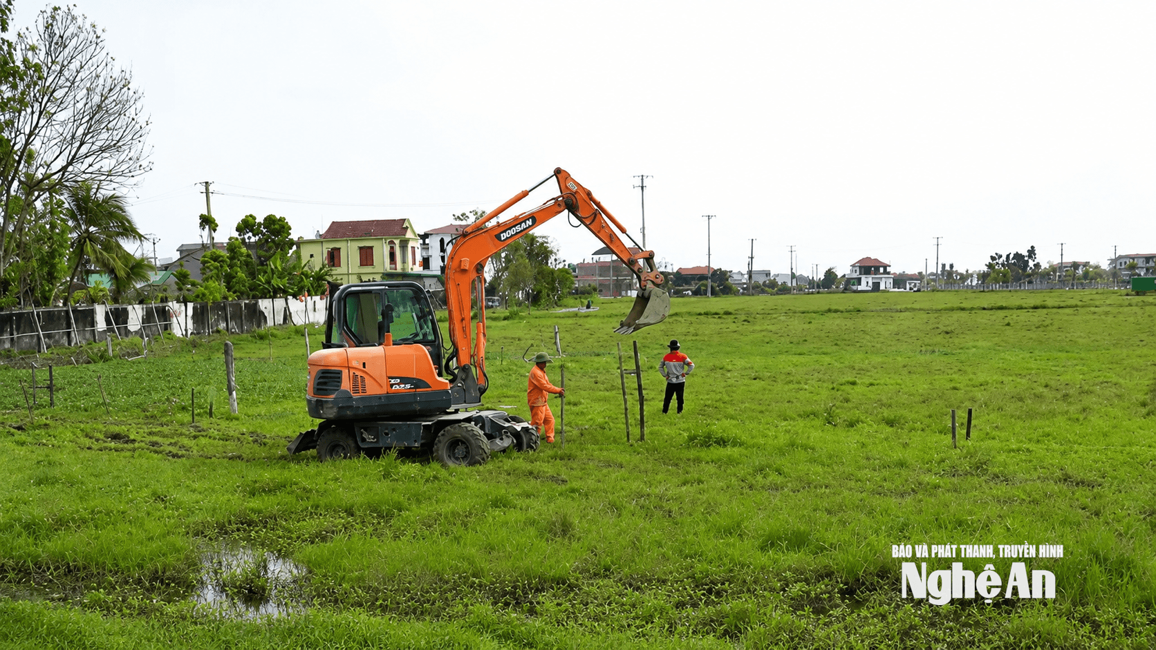 Xã Nghi Lộc đẩy mạnh thu hút đầu tư, phát triển kinh tế. Ảnh Hoàng Việt Anh