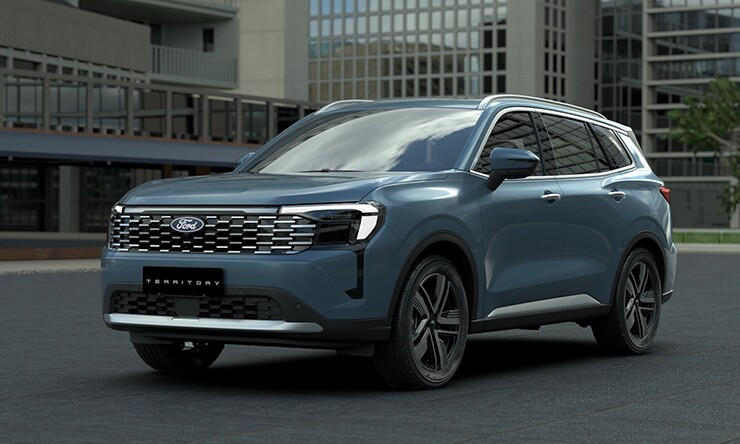 Thiết kế đầu xe Ford Territory 2026