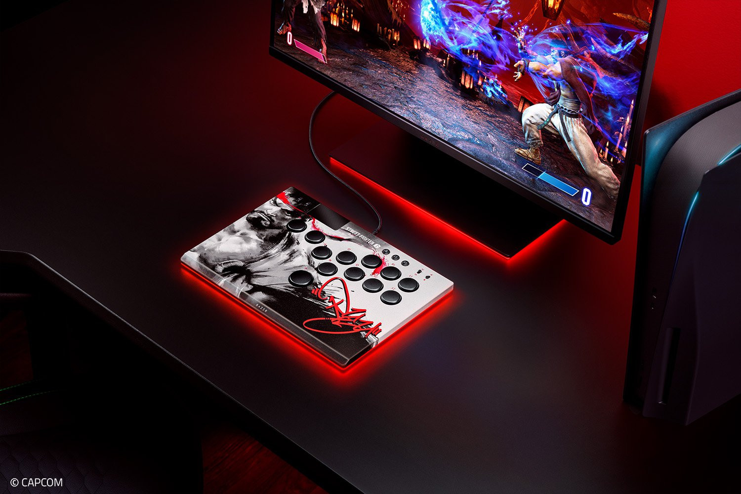 Thiết kế chi tiết của Razer Kitsune phiên bản Ryu.