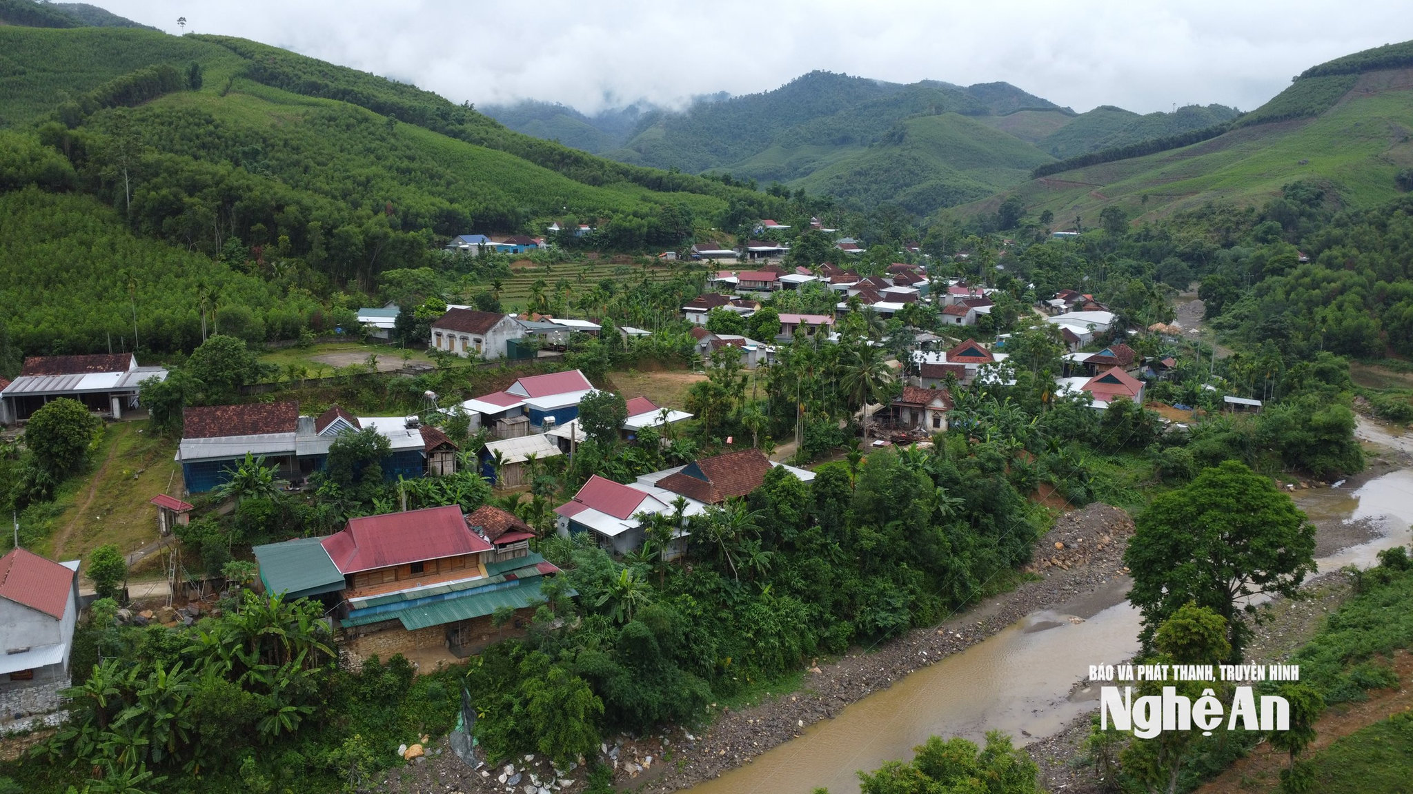 Một bản vùng cao Nghệ An