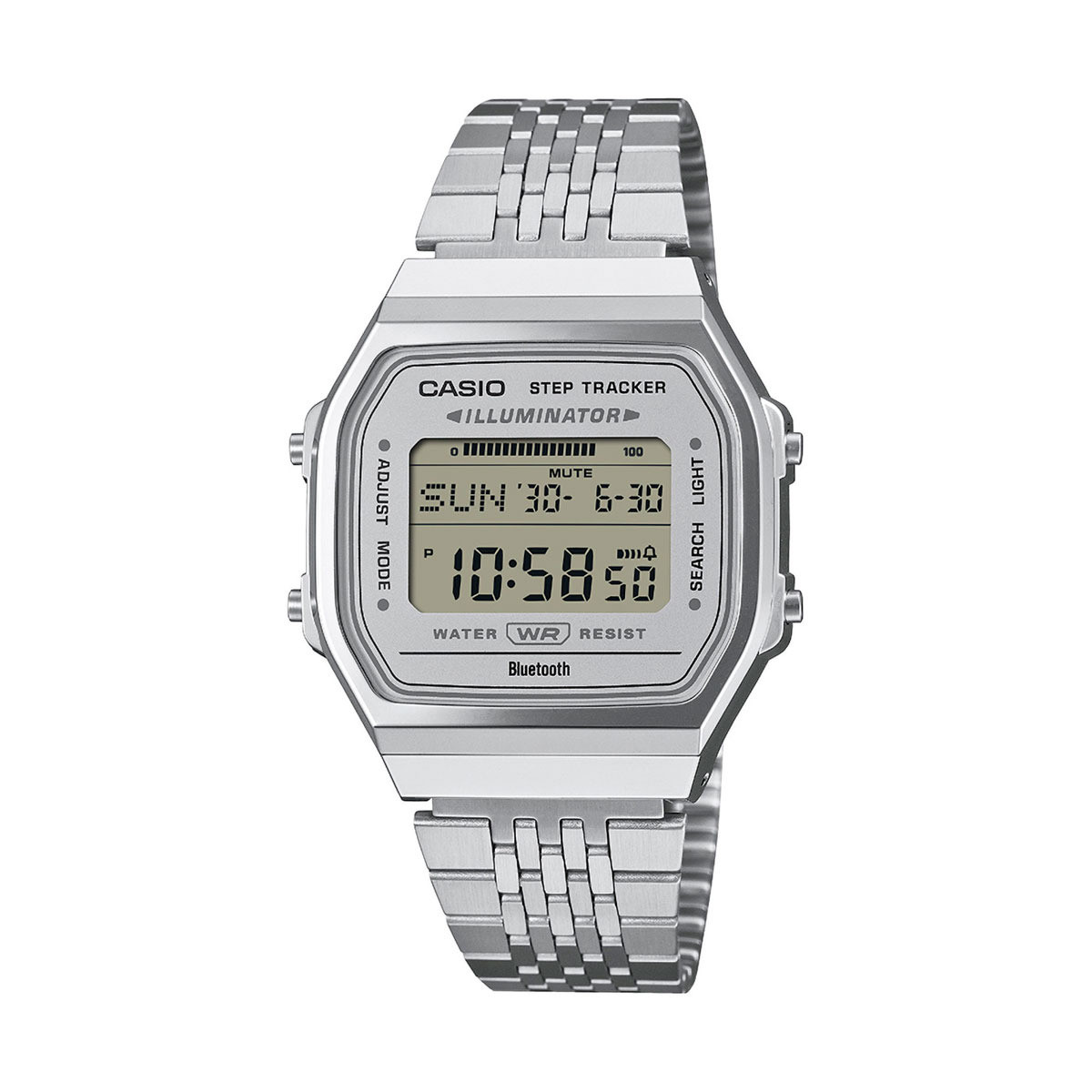 Casio ABL-100WE-7A mặt số màu xám