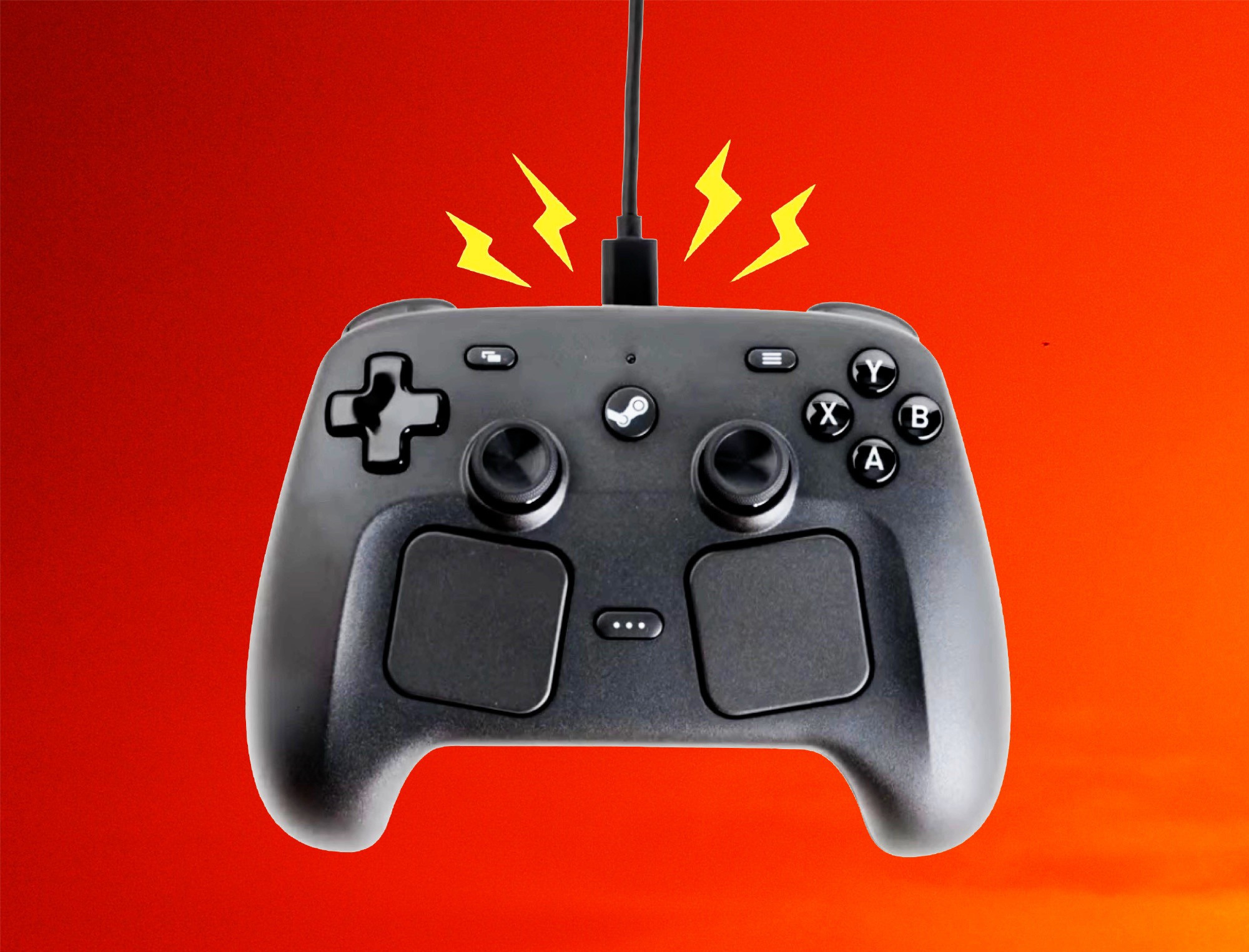 Steam Controller tự di chuyển trên mặt bàn nhờ mô-tơ rung