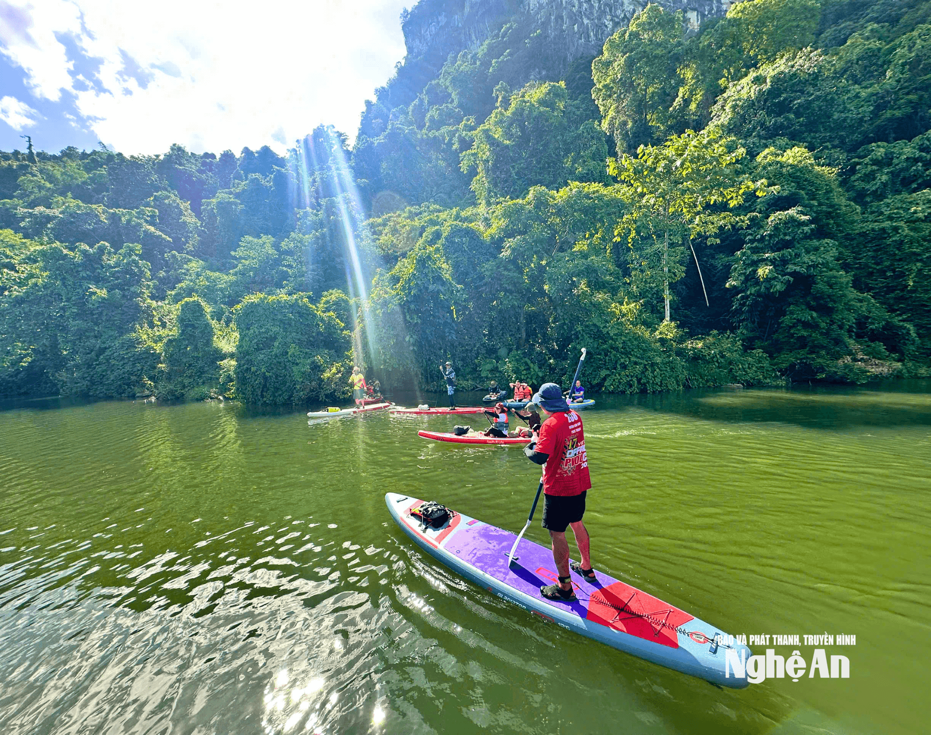 chèo SUP sông Giăng10