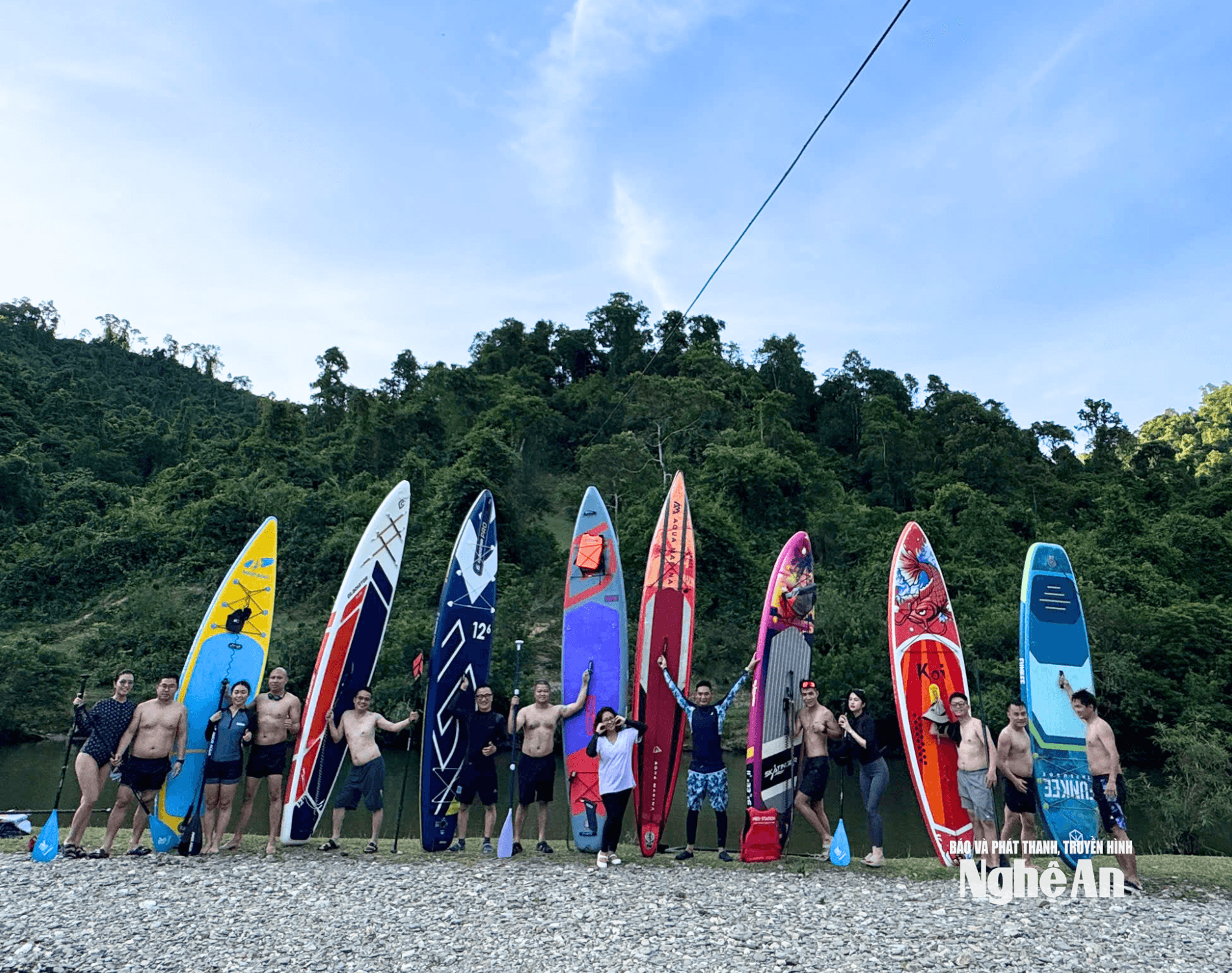 chèo SUP sông Giăng11