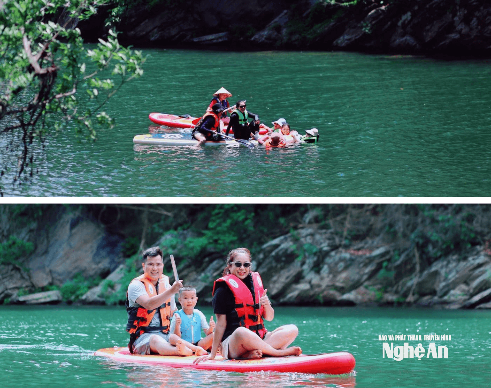 chèo SUP sông Giăng2
