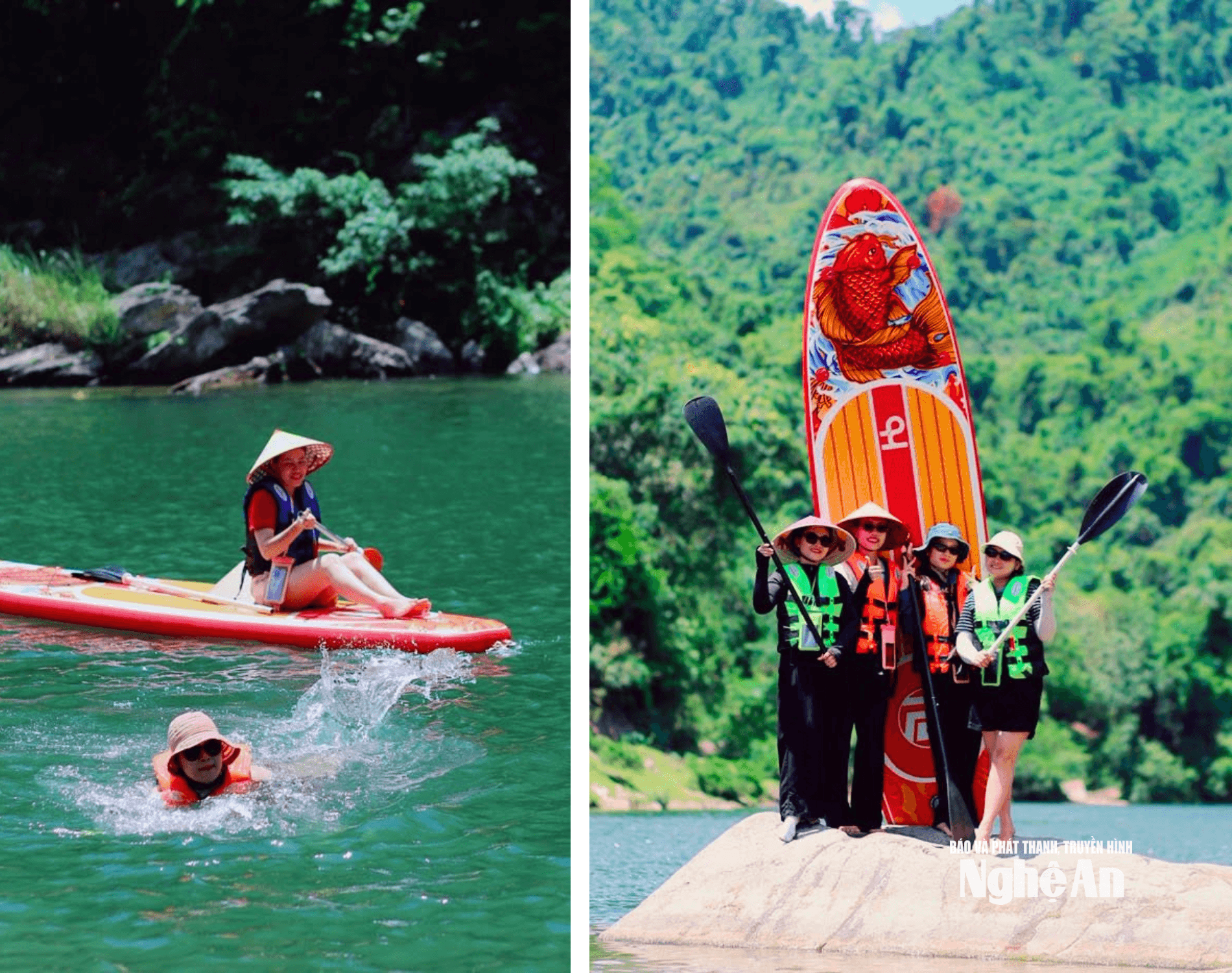 chèo SUP sông Giăng7