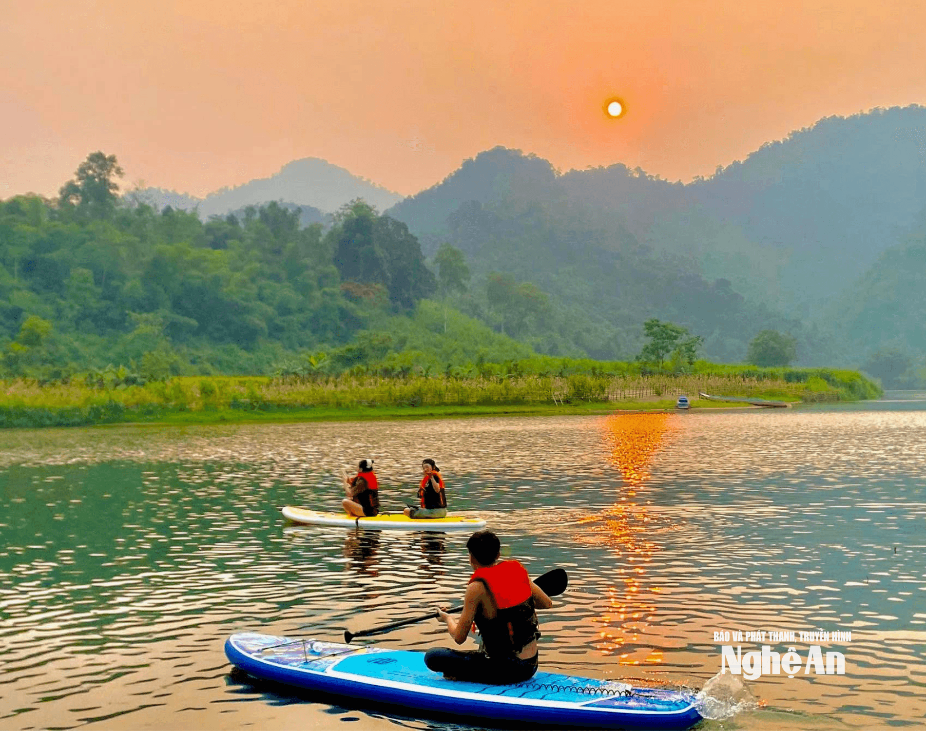 chèo SUP sông Giăng8