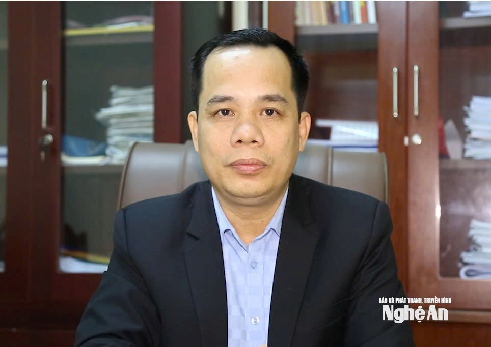 Ông Bùi Công Vinh - Phó Giám đốc Sở Văn hóa, Thể thao và Du lịch.