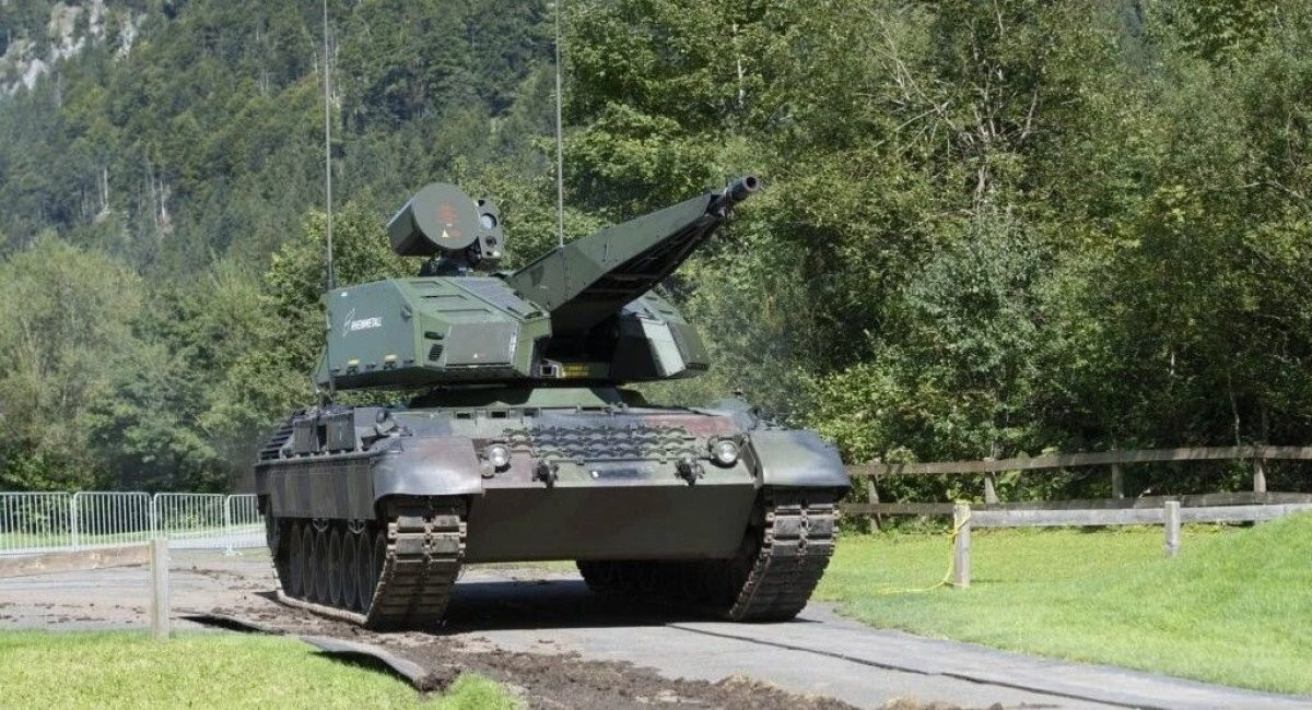 Hệ thống Skyranger 35 trên khung gầm Leopard 1