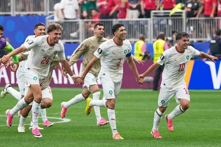 Morocco hiện đã có 4 chiến thắng ở các vòng knock-out World Cup, bằng tổng số trận thắng của Cameroon, Senegal, Ghana và Ai Cập cộng lại