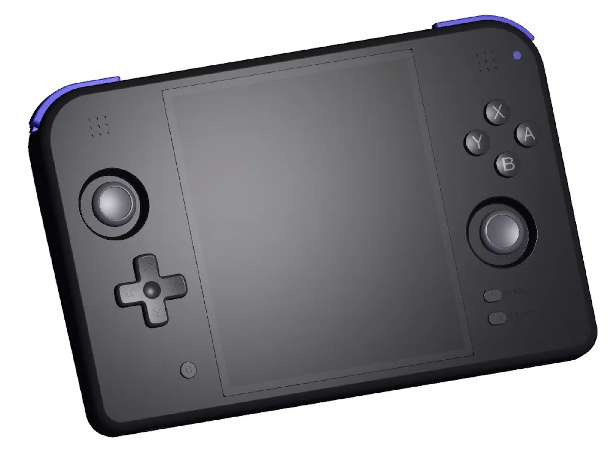 Thiết kế máy chơi game cầm tay mới của MagicX mang phong cách Nintendo 2DS