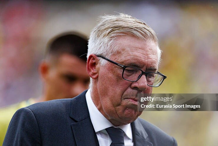 Nỗi buồn của HLV Ancelotti