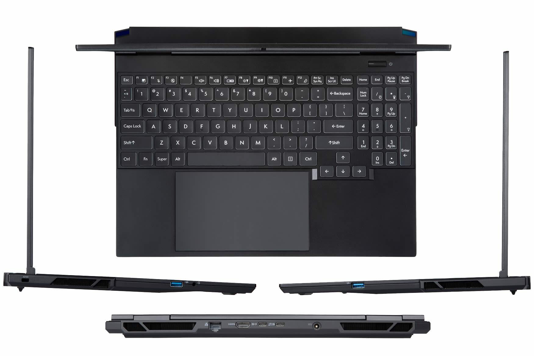 Adder Pro trang bị RTX 5070 từ System76 có độ mỏng dưới 20 mm.