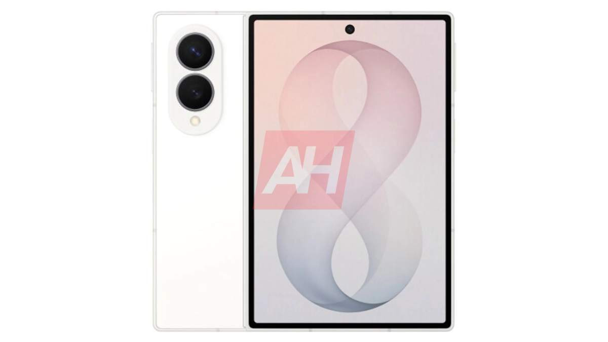 Phiên bản màu trắng của Galaxy Z Fold8 Phiên bản màu trắng của Galaxy Z Fold8