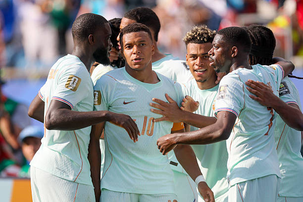 Kylian Mbappe tỏa sáng giúp tuyển Pháp đánh bại Morocco. Ảnh: Getty Images