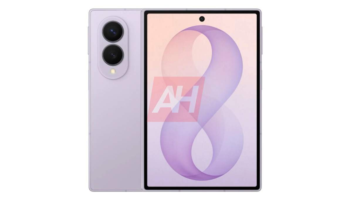 Ảnh render bị rò rỉ trước đó của Galaxy Z Fold8
