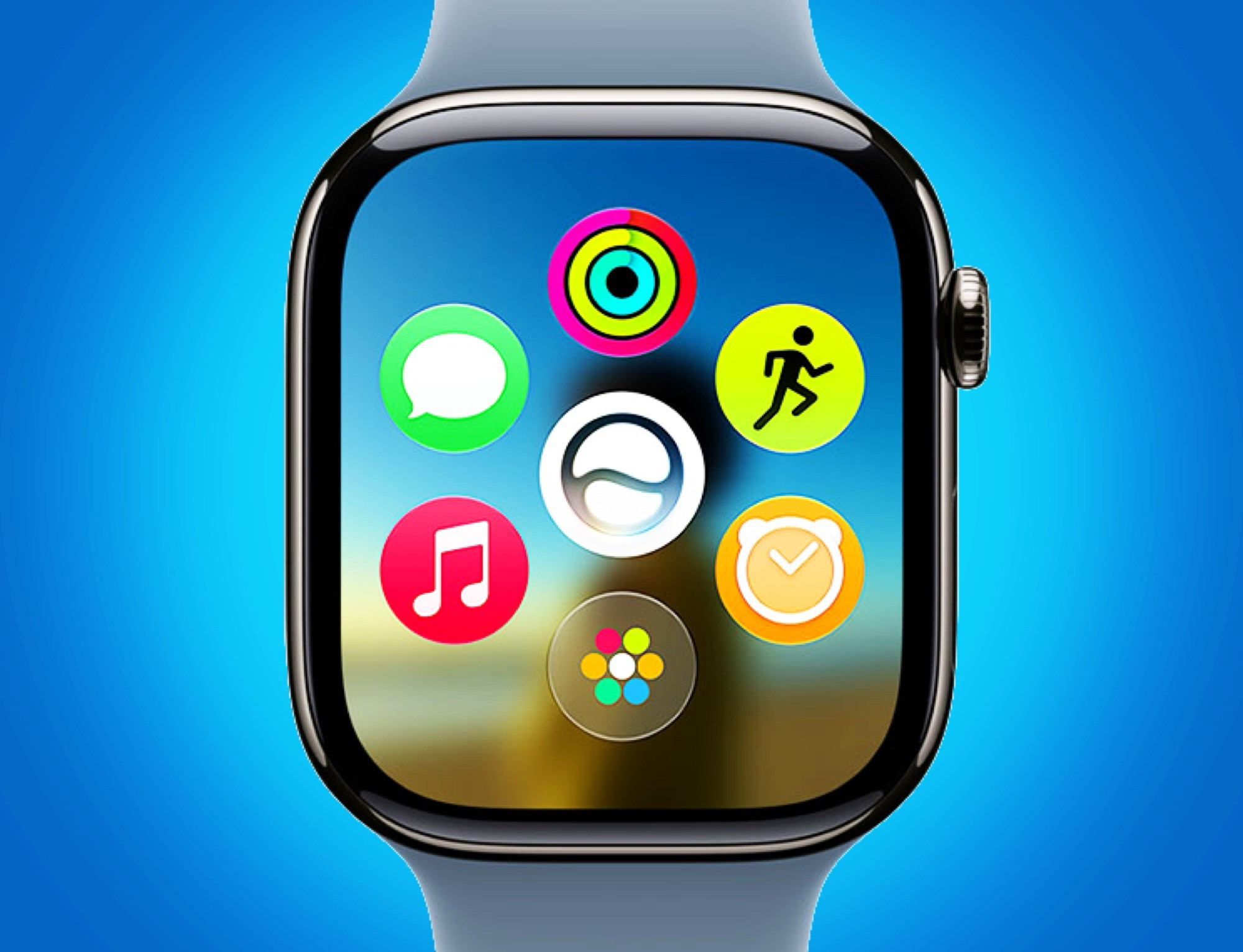 Giao diện màn hình chính mới trên watchOS 27