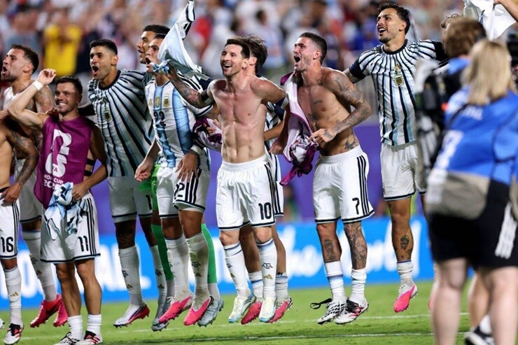 Argentina luôn nhận được sự cổ vũ cuồng nhiệt từ người hâm mộ tại World Cup