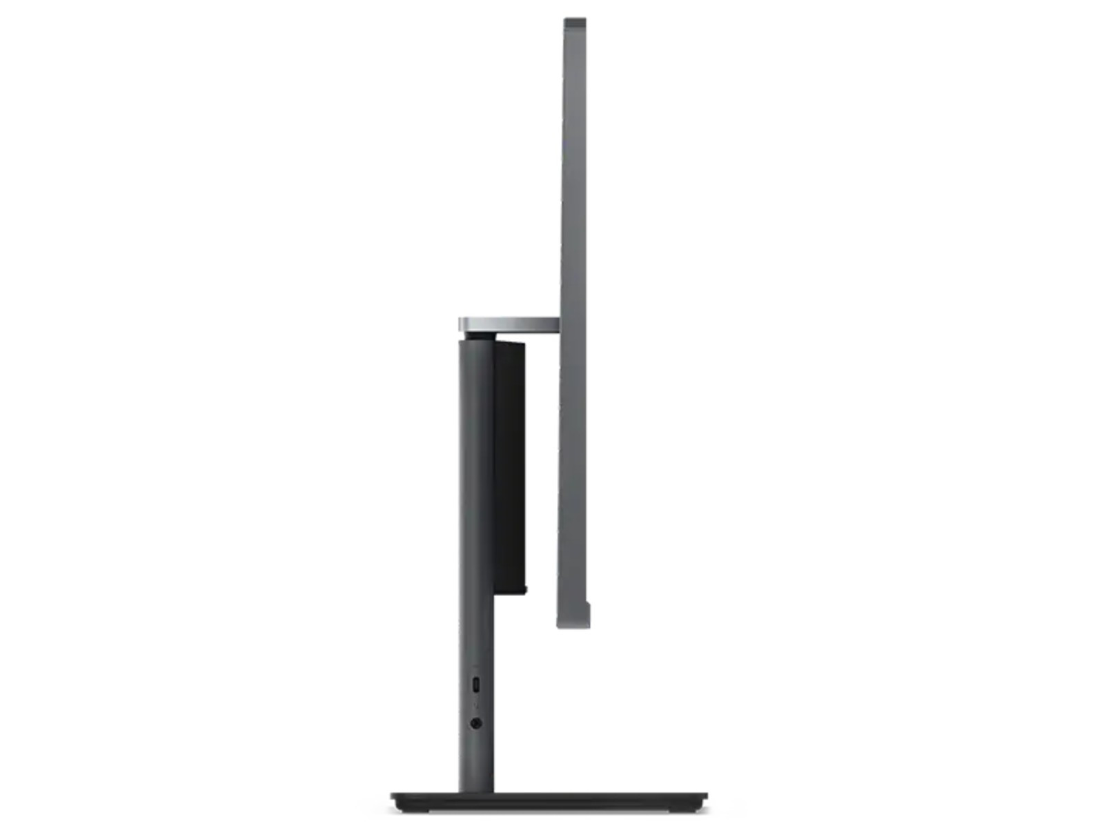 Thiết kế mặt sau và chân đế của máy tính Lenovo.