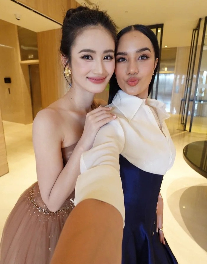 Hoa hậu Ý Nhi và Opal Suchata thân thiết kể từ khi thi chung Miss World