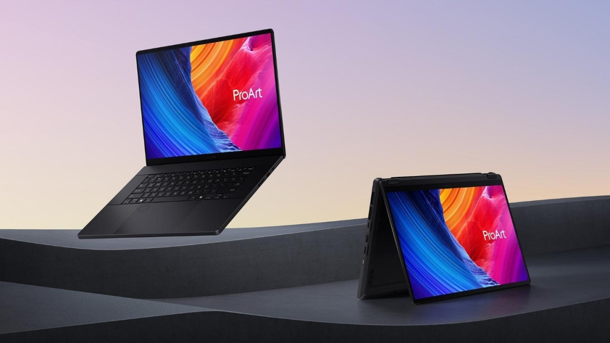Màn hình ASUS Lumina OLED chuẩn màu trên dòng ProArt mới