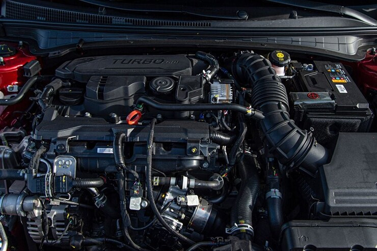 Nội thất phiên bản Hyundai Elantra N Line với các chi tiết thể thao