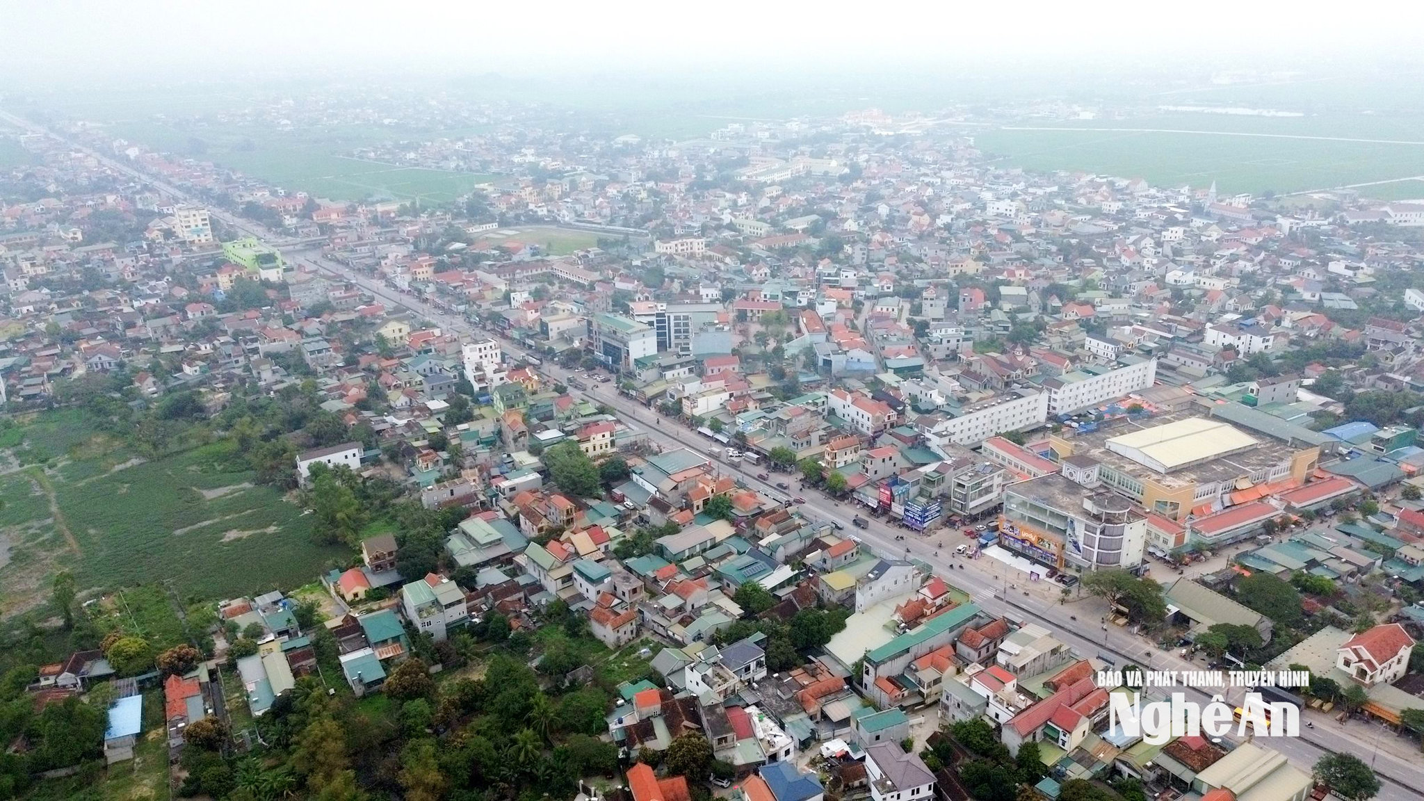 Chợ Giát hiện nay nằm bên cạnh Quốc lộ 1A