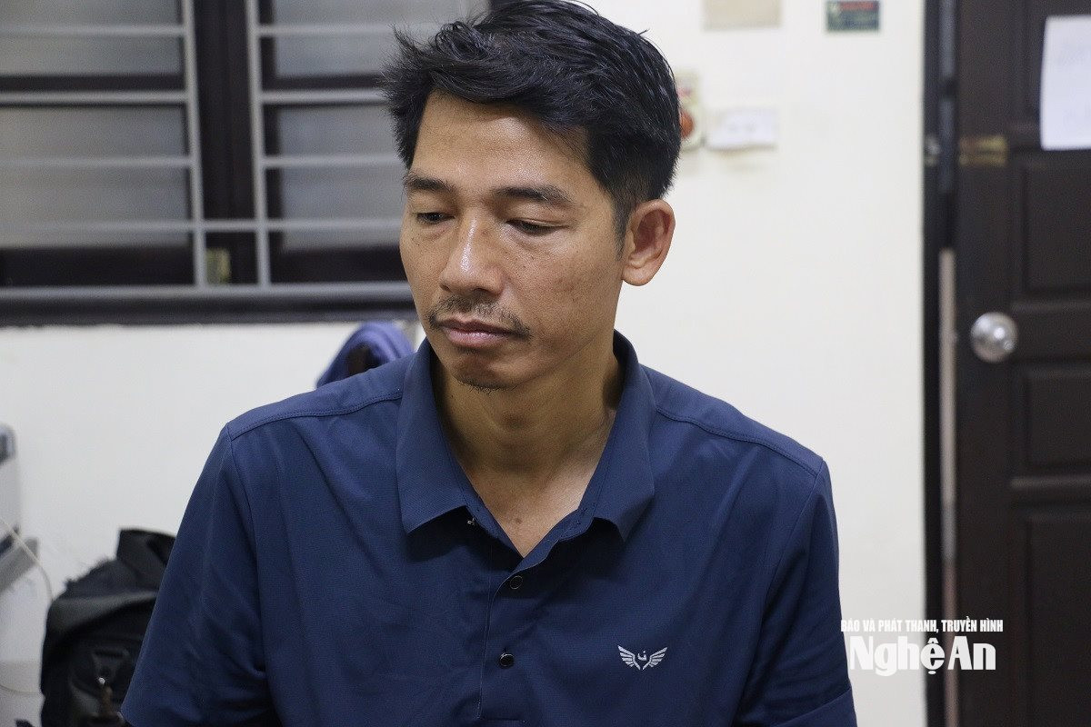 Phùng Xuân Đường, đối tượng cầm đầu mua, bán trái phép hơn 50 triệu dữ liệu cá nhân, thu lợi bất chính hơn 1 tỷ đồng. Ảnh Phan Tuyết
