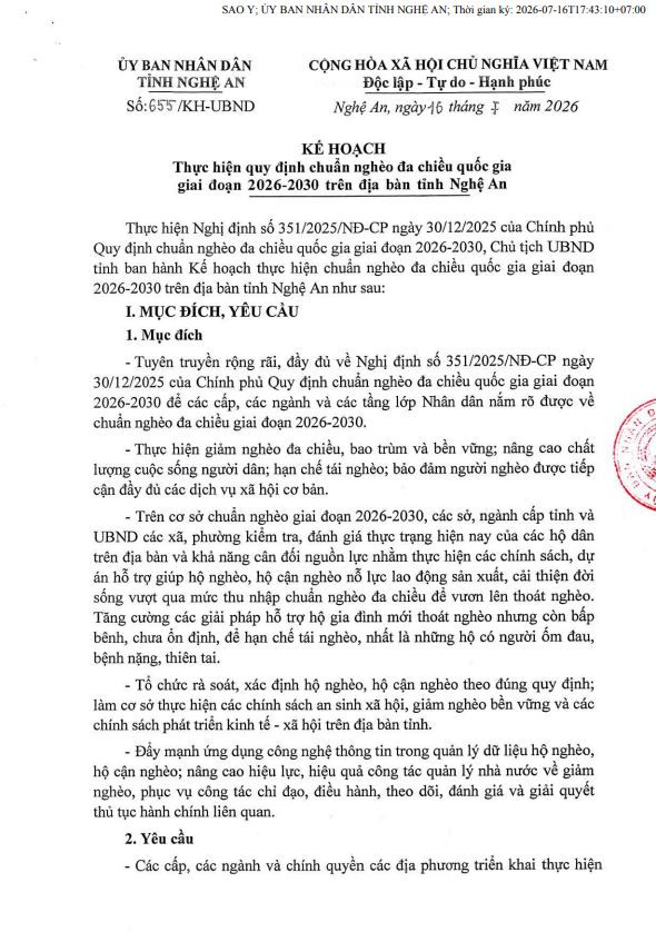 chuẩn nghèo