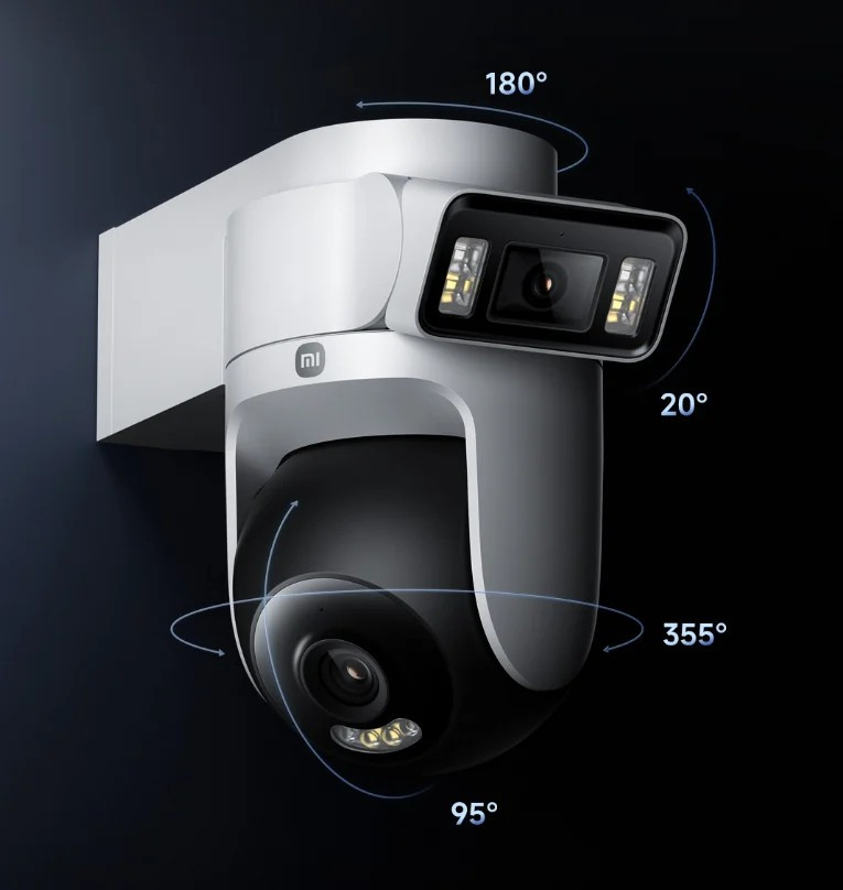 Thiết kế tấm pin năng lượng mặt trời của camera Xiaomi