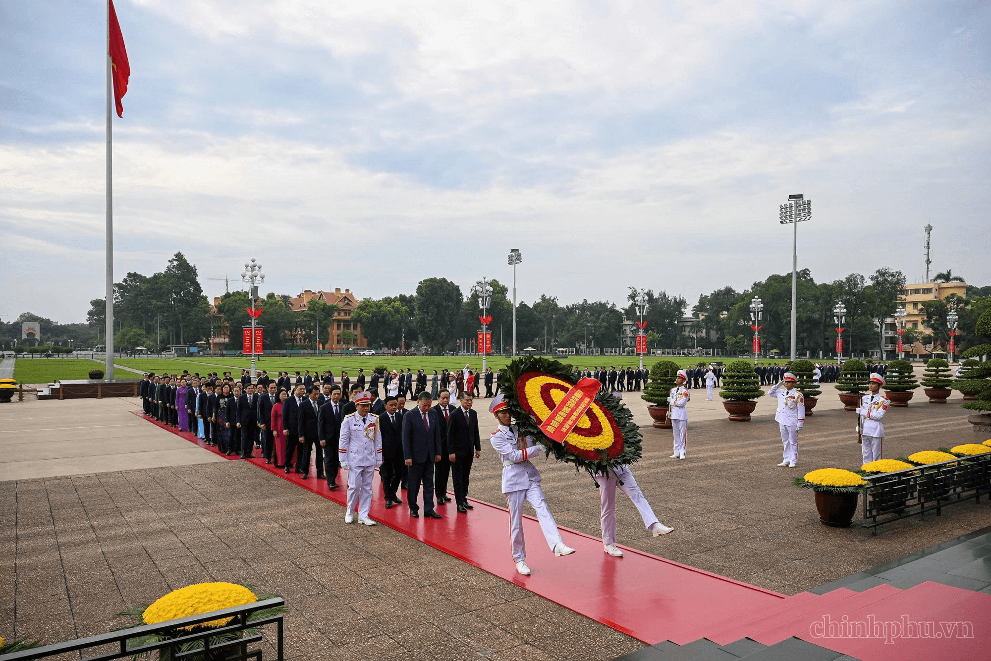 Khai mạc Hội nghị lần thứ ba Ban Chấp hành Trung ương Đảng khóa XIV- Ảnh 5.