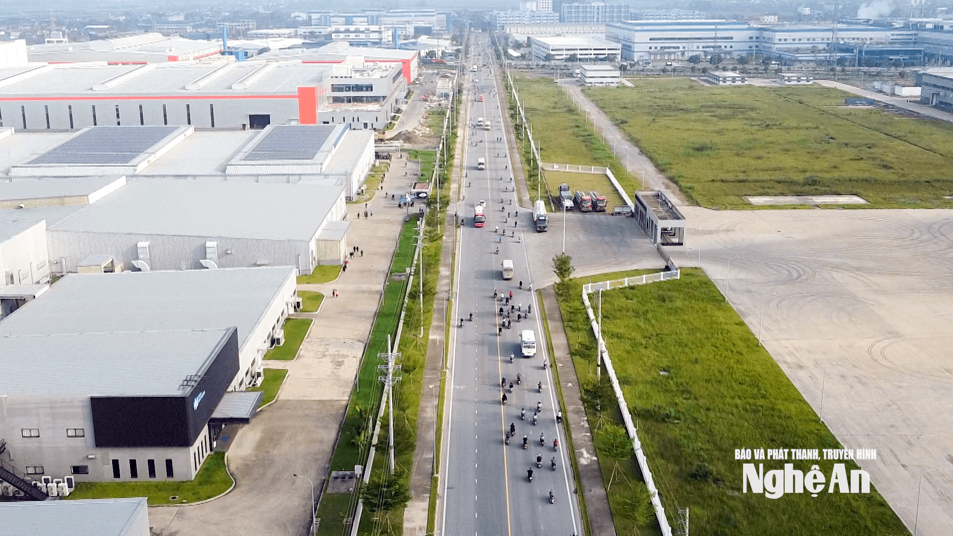 Khu công nghiệp VSIP Nghệ An. Ảnh: PV