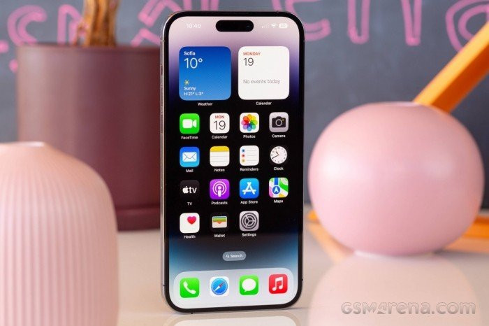 Màn hình Dynamic Island trên iPhone 14 Pro Max