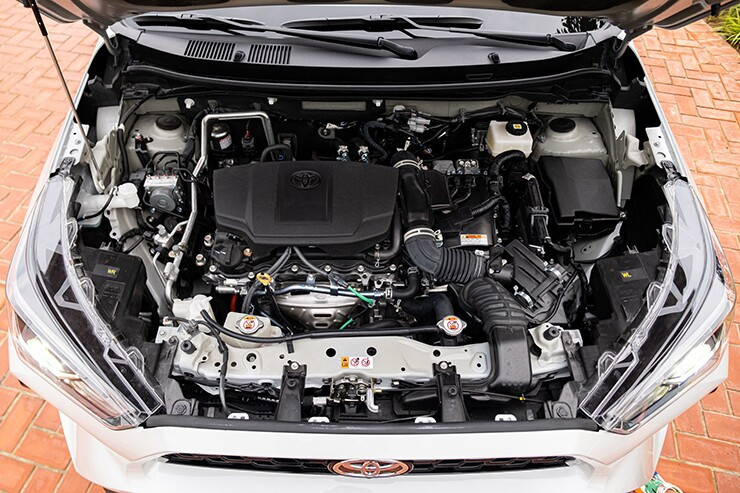 Động cơ Hybrid giúp Toyota Yaris Cross vận hành êm ái và tiết kiệm nhiên liệu tối ưu