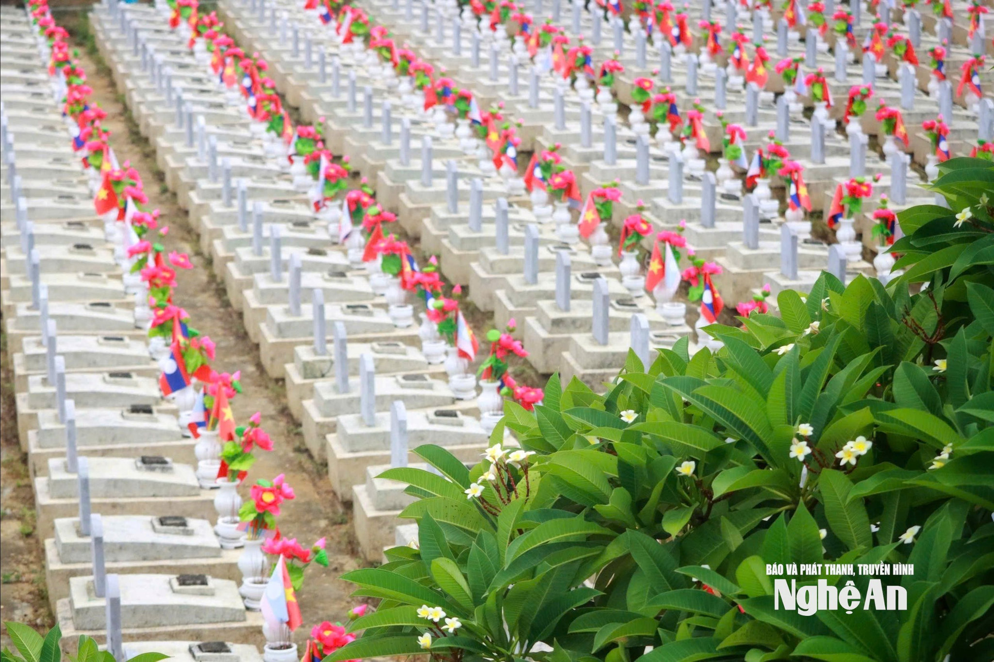 nghĩa trang quốc tế Việt Lào Ảnh Diệp Thanh0