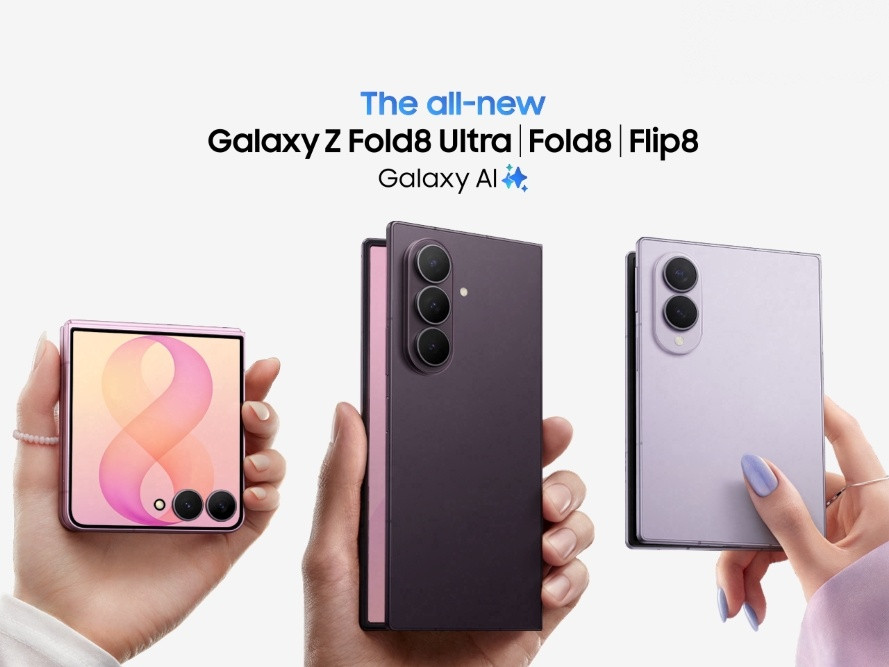 Video quảng cáo của Samsung giới thiệu các mẫu ốp lưng chính hãng cho Galaxy Z Fold 8, Fold 8 Ultra và Flip 8.