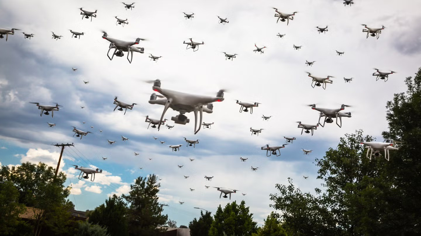 Ảnh minh hoạ drone bầy đàn
