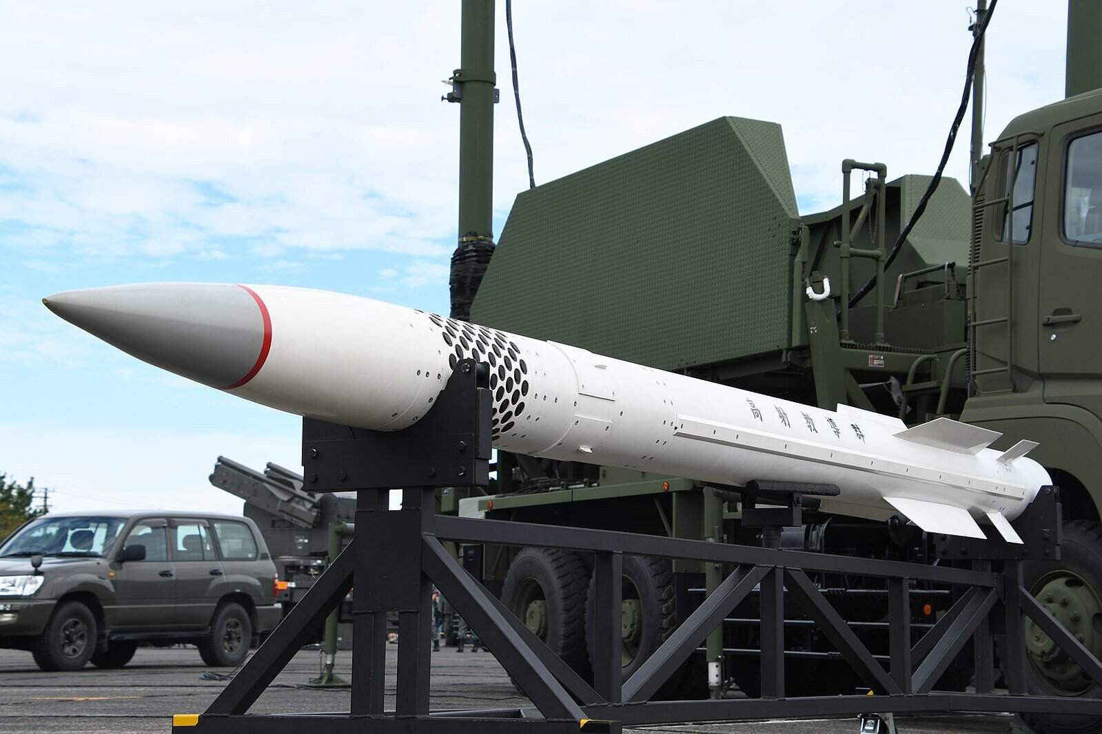 Patriot PAC-3 trong biên chế Lực lượng Phòng vệ Nhật Bản