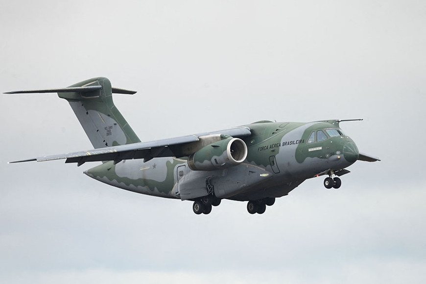 Hy Lạp đặt mua 3 máy bay vận tải chiến thuật Embraer C-390 Millennium